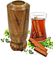 Vijaysar Wood Glass – Natural Wellness in Every Sip